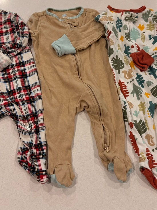 Other - 5 Infant  Footed One-Piece Sleepers